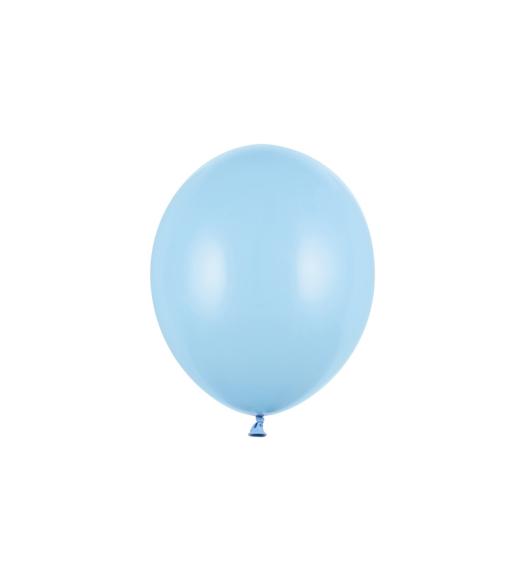 Latexové balóny - svetlo modrá, pastelová