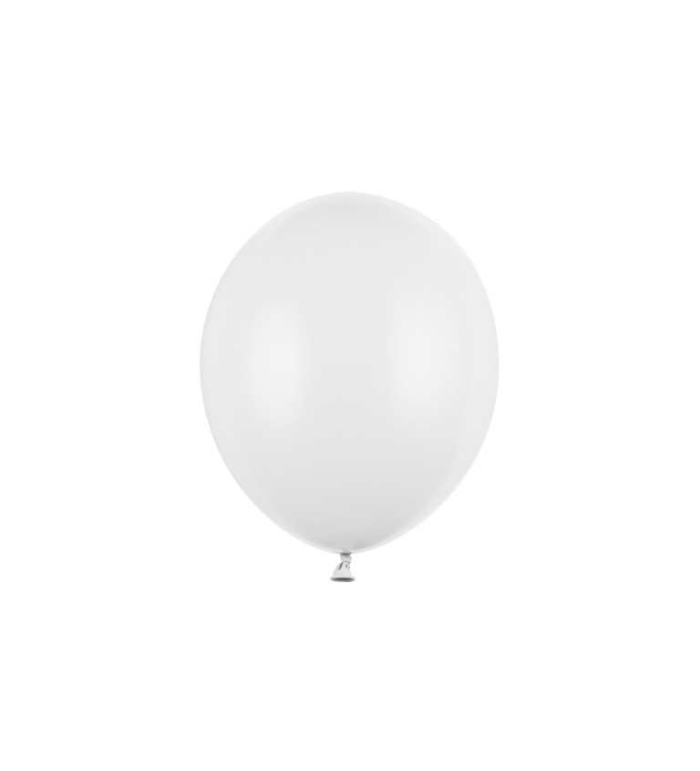 Latexové balóniky - pastelovo biele