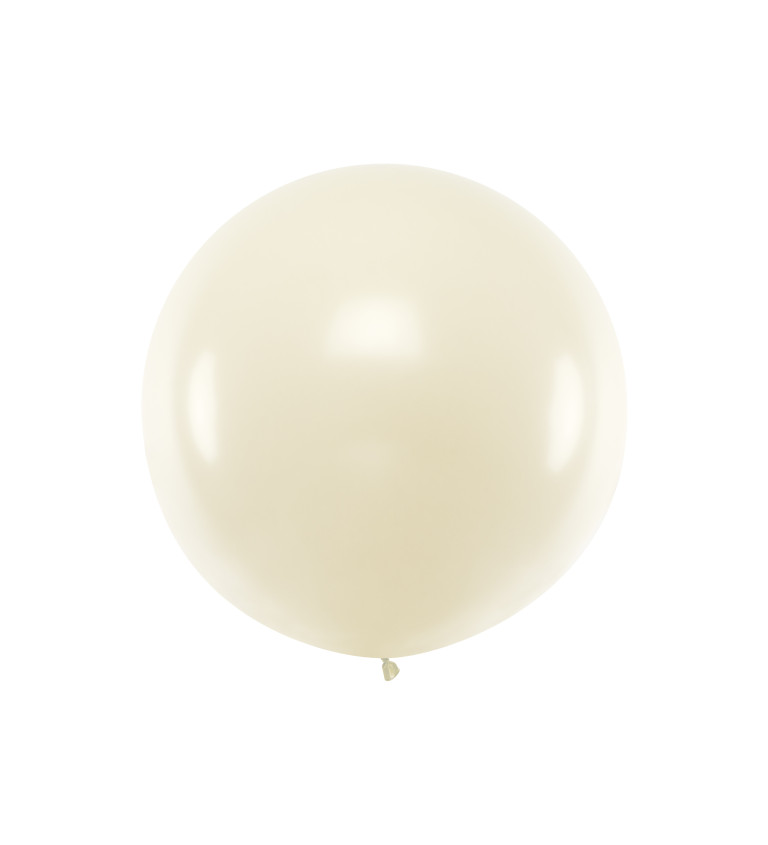 Jumbo balónik - Biely