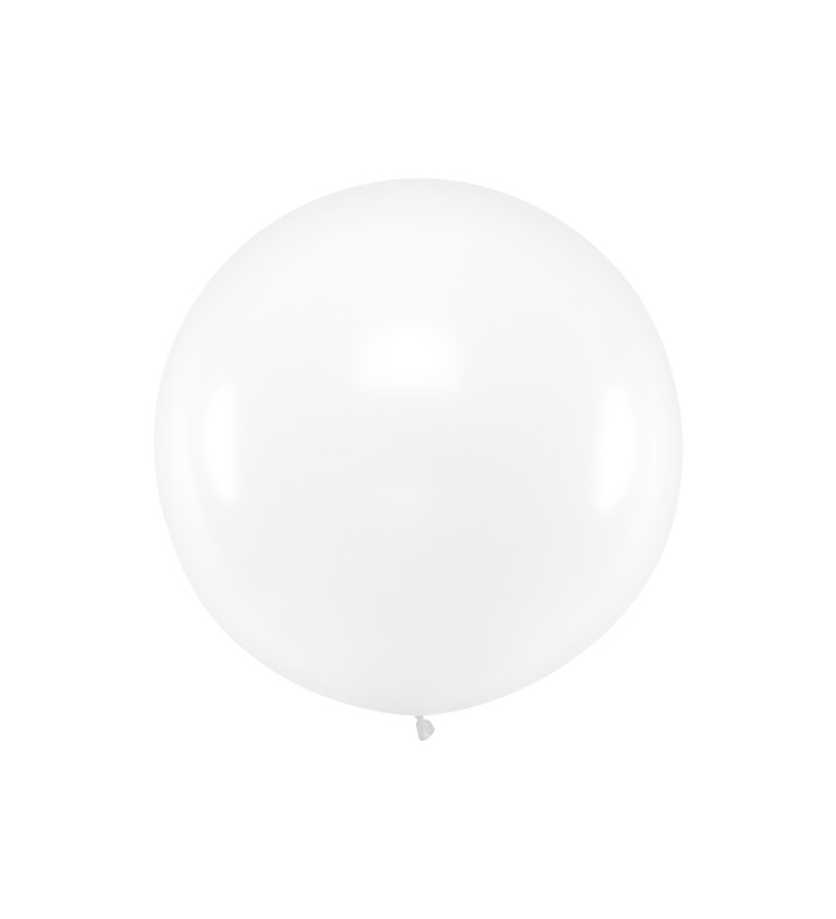Jumbo balónik - Priehľadný