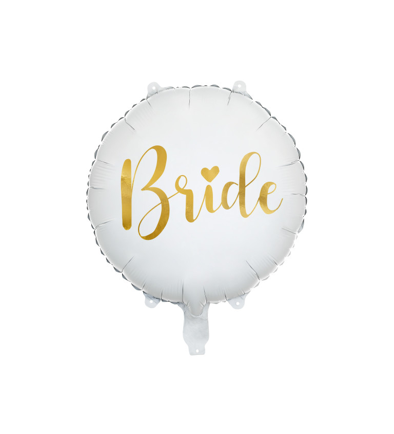Biely balónik Bride