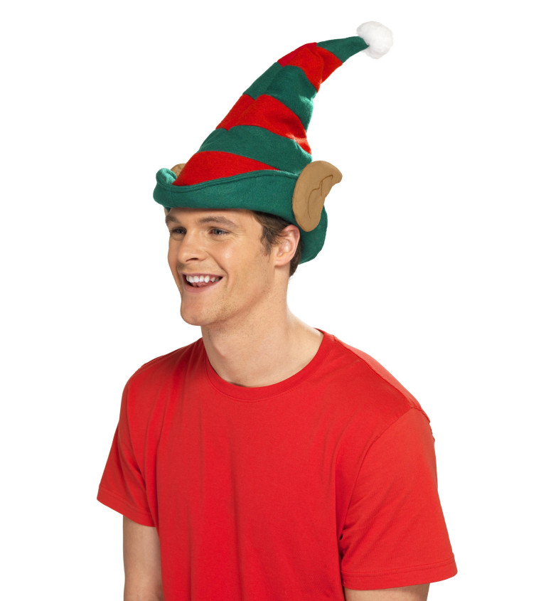 Čiapočka Elf - s ušami deluxe