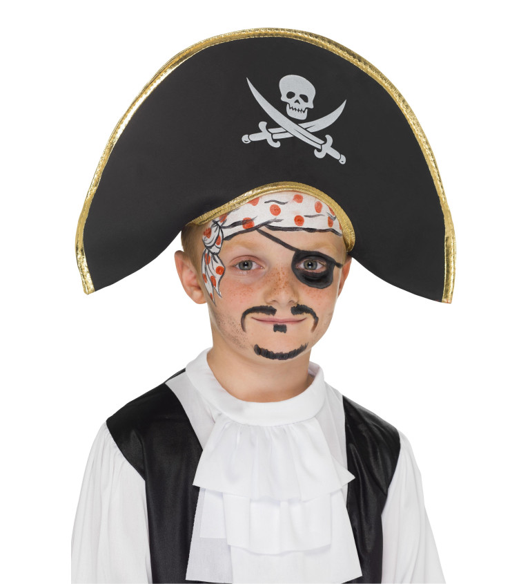 Detský klobúk Pirát