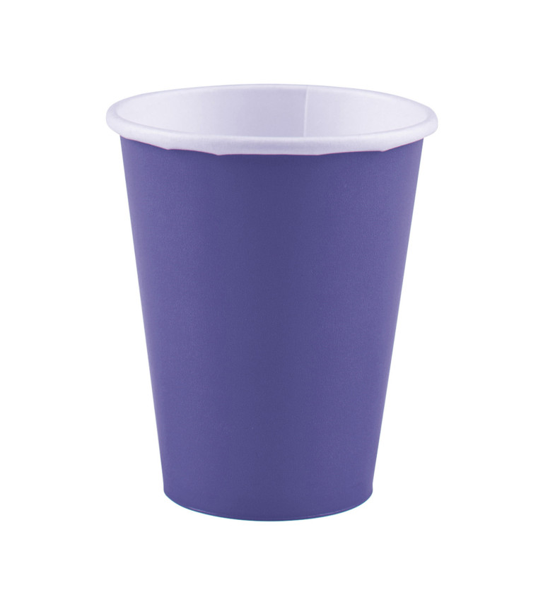 Jednofarebný pohár - modrý