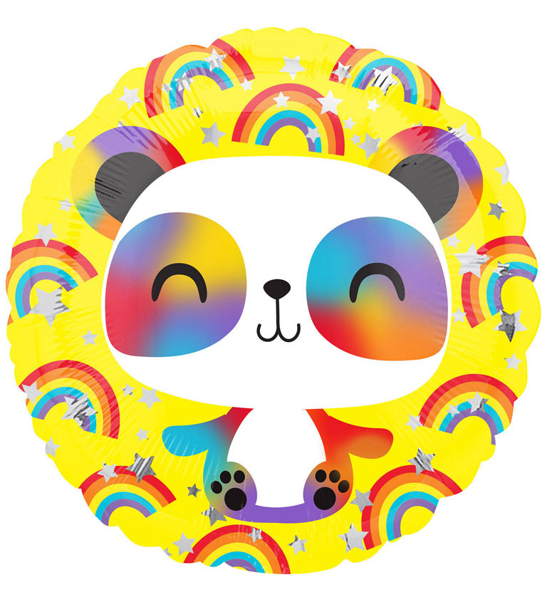 Fóliový balónik Šťastná panda