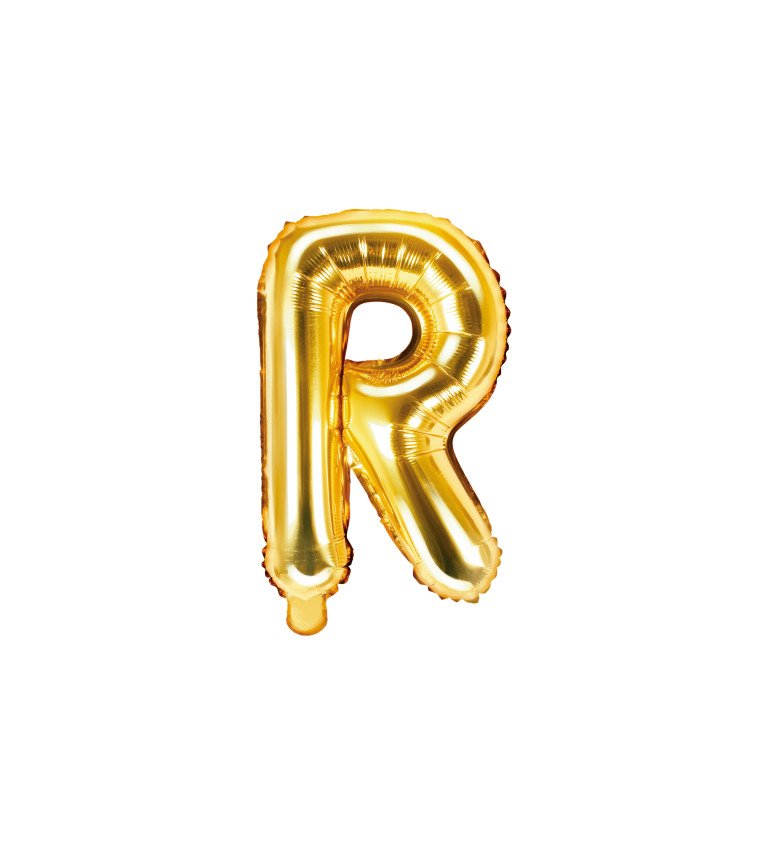 Fóliový zlatý balón R