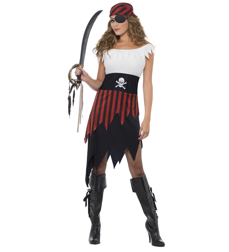 Dámsky kostým Pirátka