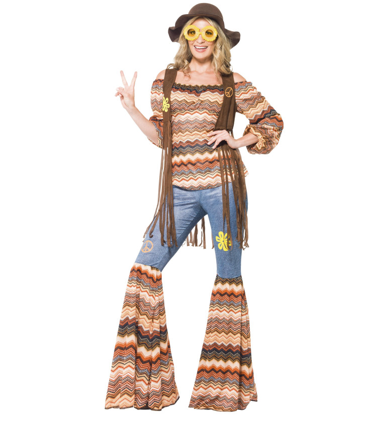 Kostým Hippie Harmony - nohavice