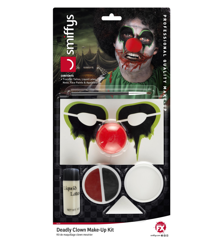 Make-up sada Strašidelný klaun