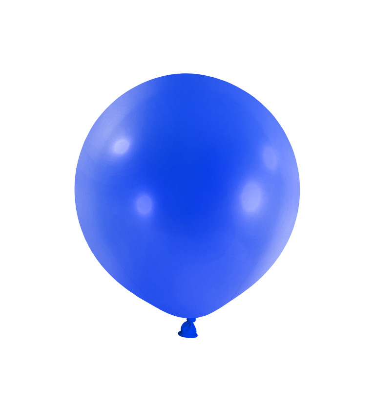 Latexové balóniky Crystal royal blue 60cm
