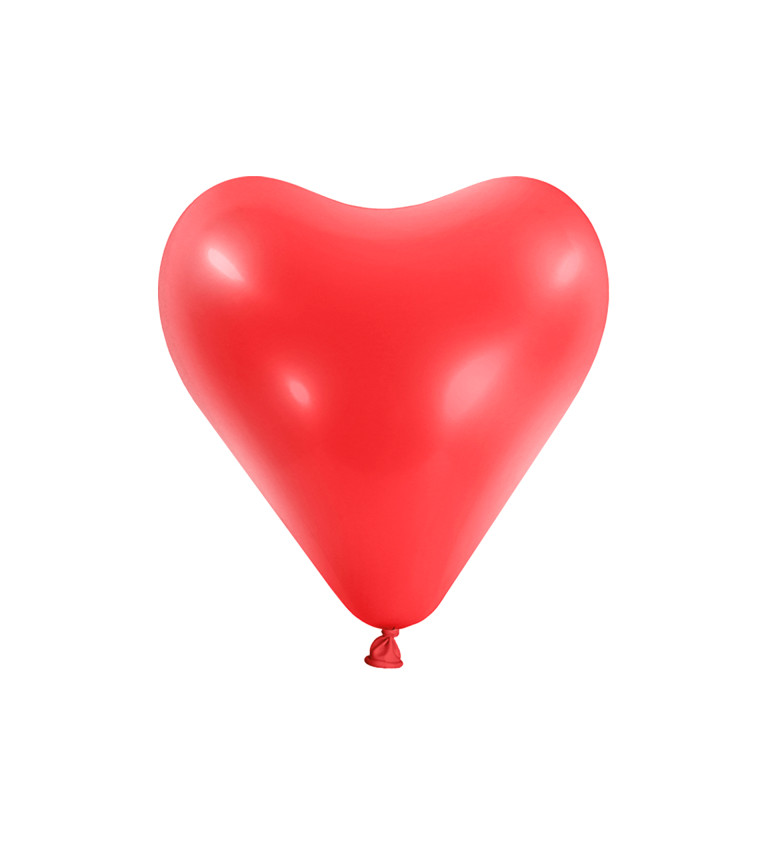 Latexové balóniky Srdcia, Apple red 30cm