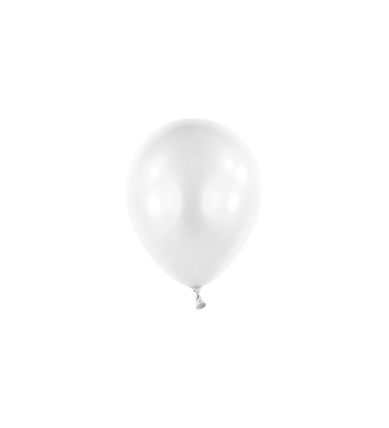 Latexové balóniky Frosty White 100 ks