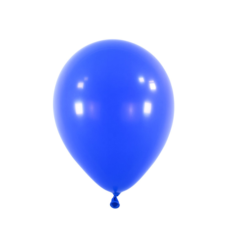 atexové balóniky Crystal royal blue 35cm