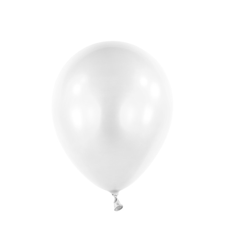 Latexové balóniky Perleťové frosty white 35cm