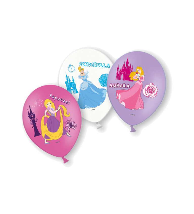 Latexové balóniky Disney Princess