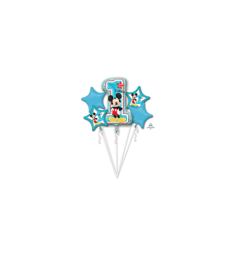 Súprava balónikov Mickey Mouse