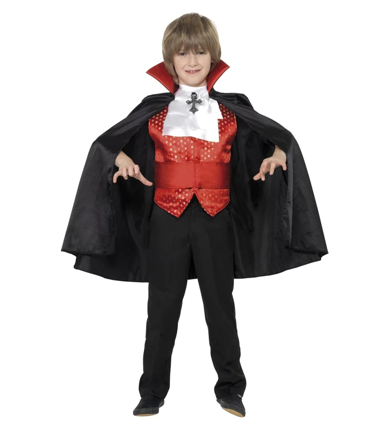 Detský kostým Drakula II. - červený