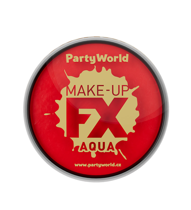 Červený make-up na vodnej báze, PartyWorld
