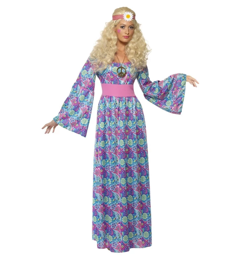 Kostým Hippie - dámsky dlhý