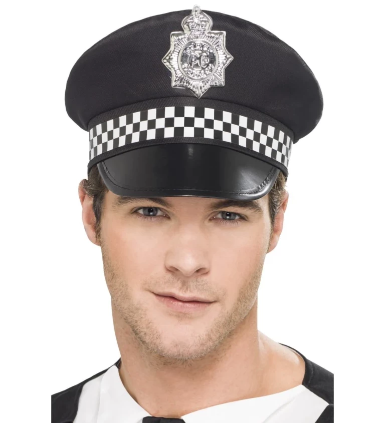 Policajná čiapka - deluxe