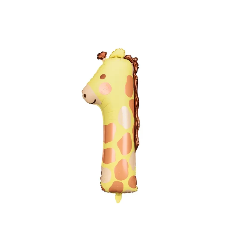 Fóliový balónik 1, Žirafa