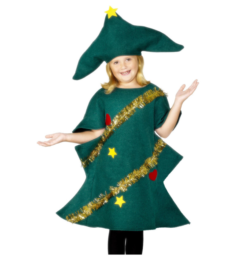 Deský kostým Vianočný stromček