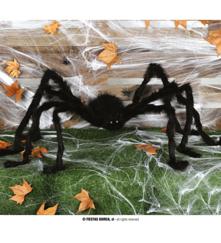 Obrovská dekorácia pavúka
