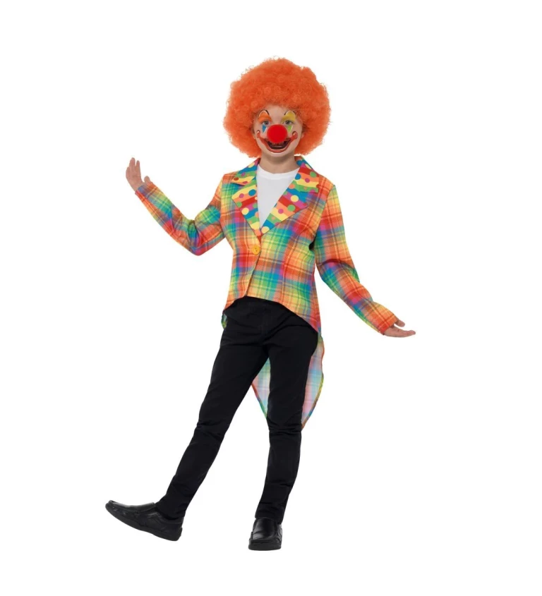 Farebný neónový klaun