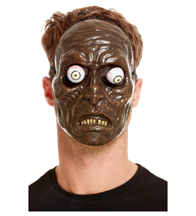 Zombie hnědá maska