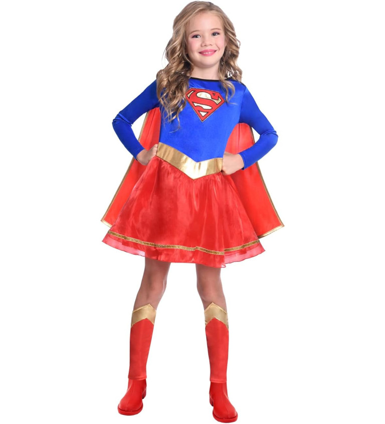 Superman kostým pre dievčatá