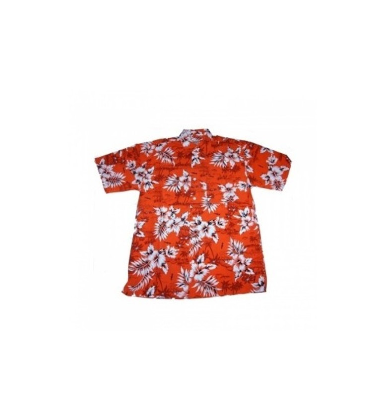 Havajská košeľa - červená