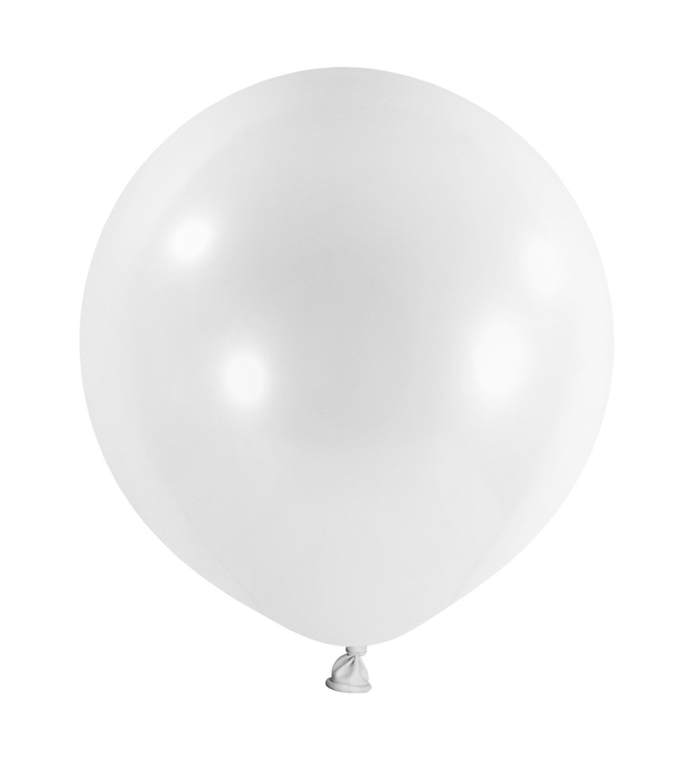 Latexové balóniky, biela 60cm