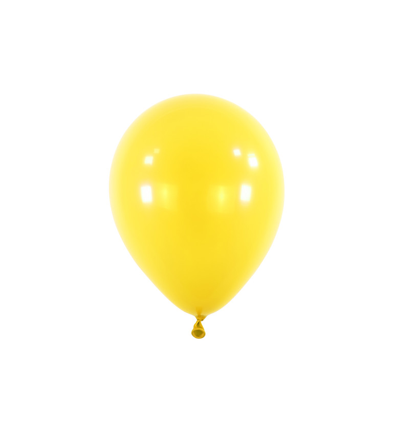 Latexové balóniky, žltá 13cm