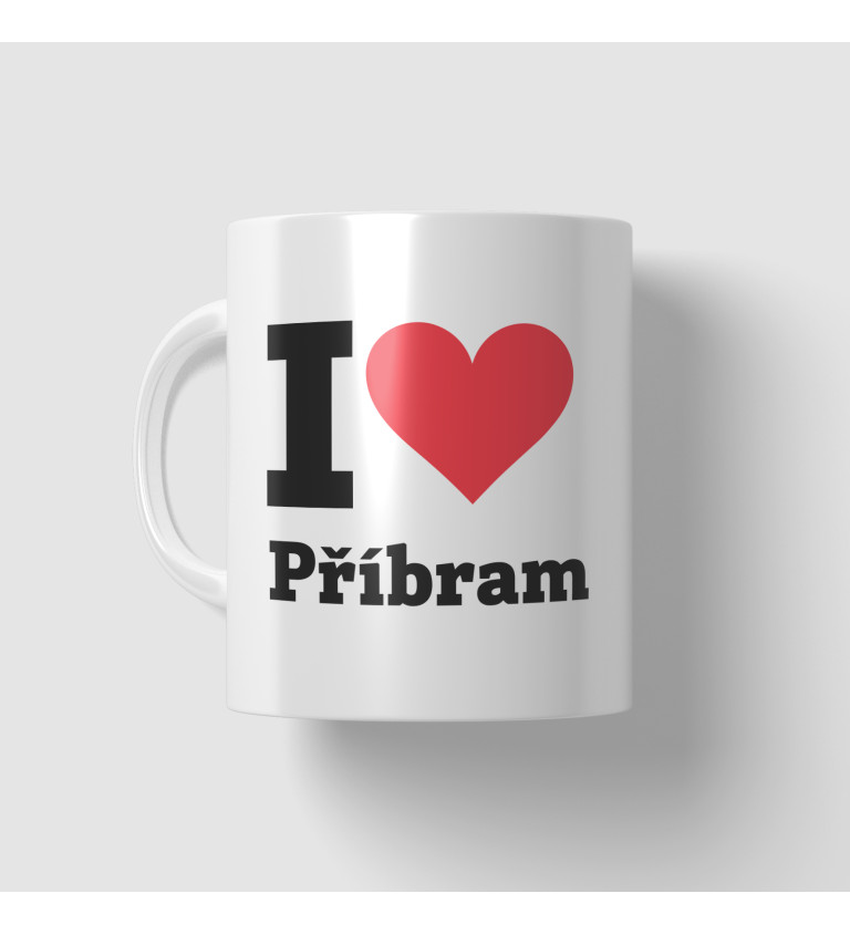 Hrnček I Love Příbram