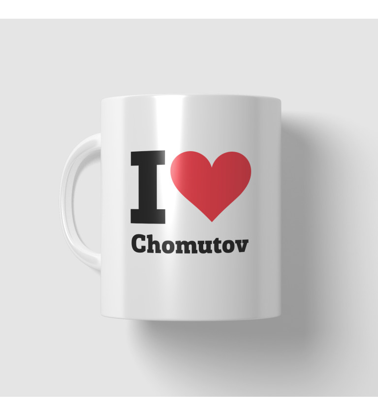 Hrnček I love Chomutov