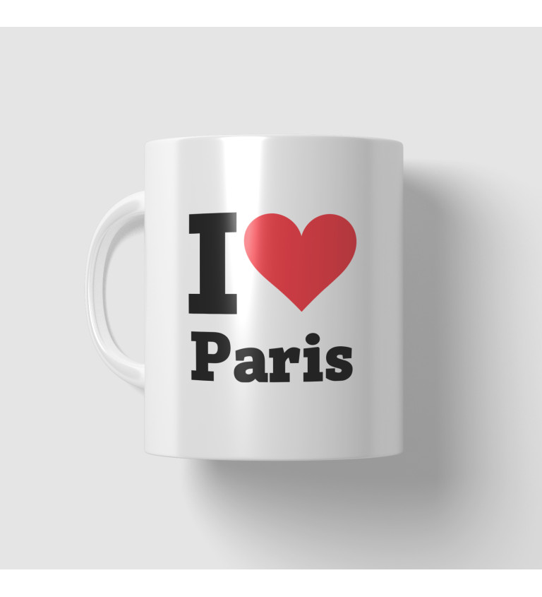 Hrnček I love Paris