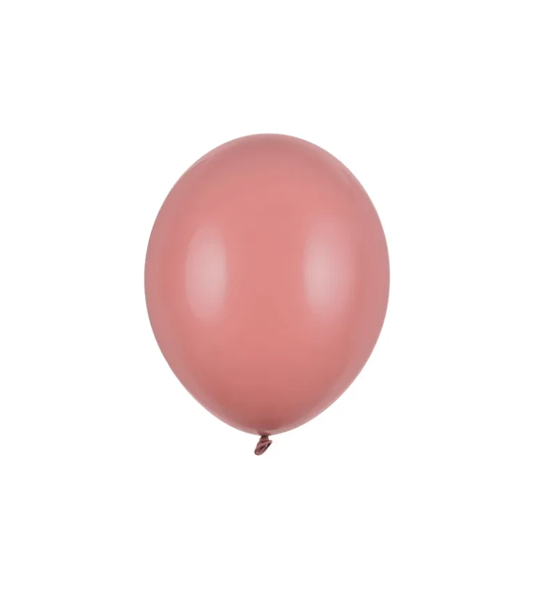 Pastelový balón - vínový - 10 ks